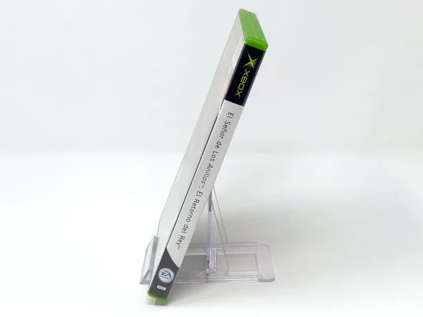 Lateral de la caja de El Señor de los Anillos: El Retorno del Rey (ESP) para XBOX