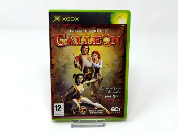 Portada de Galleon (ESP) para XBOX, edición PAL España, de segunda mano