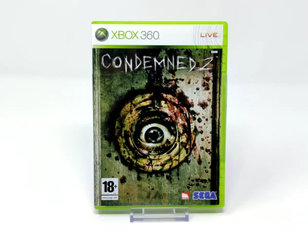 Portada de Condemned 2 (ESP) para XBOX 360, edición PAL España, de segunda mano