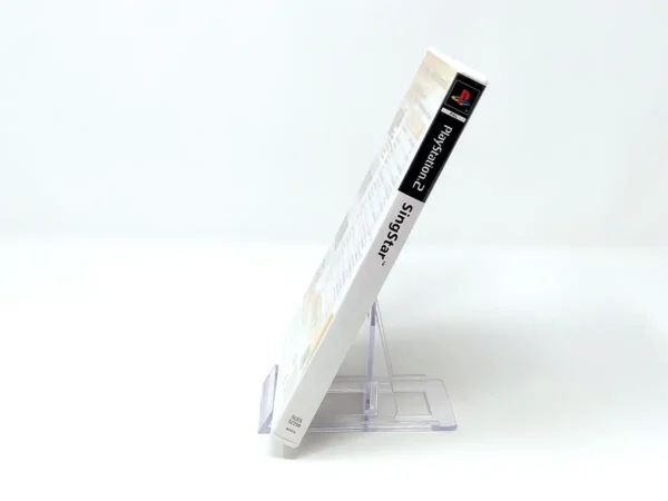 Lateral de la caja de SingStar (ESP) (v2) para PlayStation 2