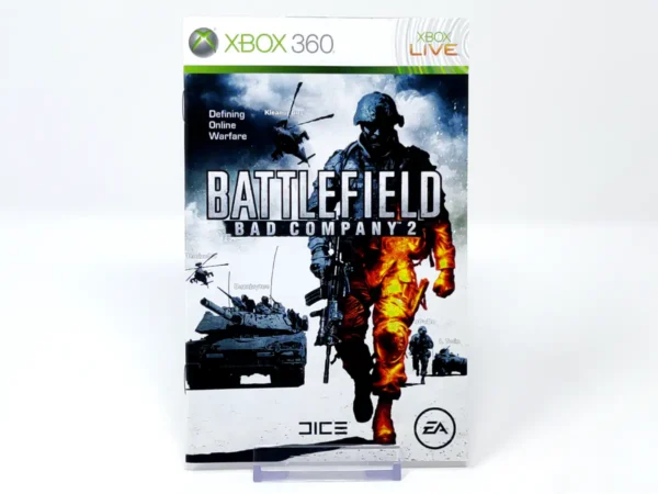 Battlefield: Bad Company 2 (UK) (Manual) para XBOX 360, edición PAL UK, de segunda mano