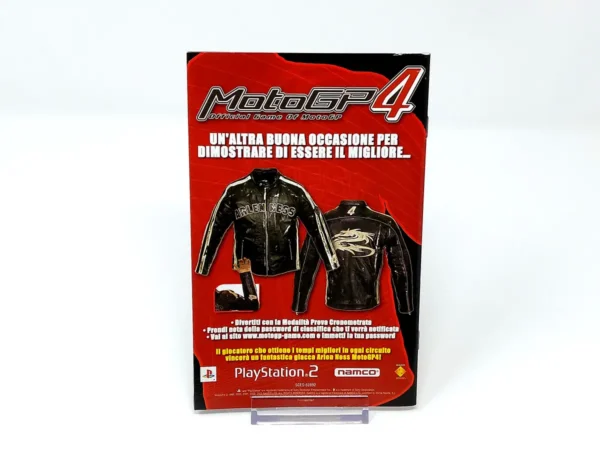 MotoGP 4 (ITA) (Manual) para PlayStation 2, edición PAL Italia, de segunda mano