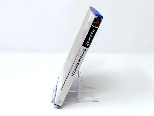 Lateral de la caja de Samurai Warriors (ESP) para PlayStation 2
