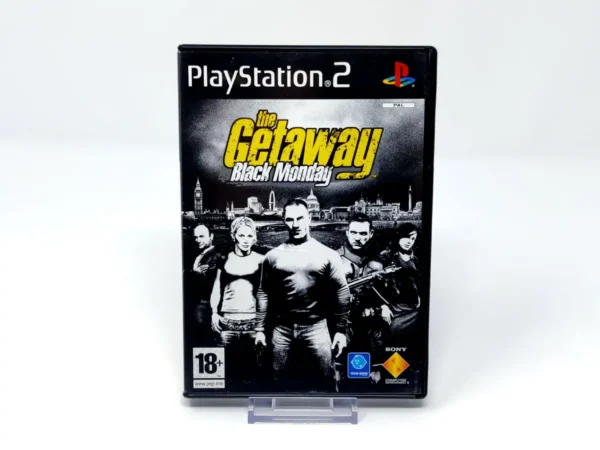 Portada de The Getaway: Black Monday (ESP) (Rebajado) para PlayStation 2, edición PAL España, de segunda mano