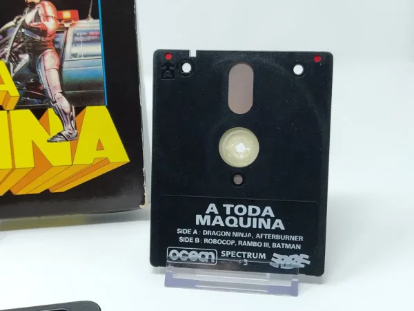 Otro detalle del juego A Toda Maquina (ESP) para Sinclair ZX Spectrum