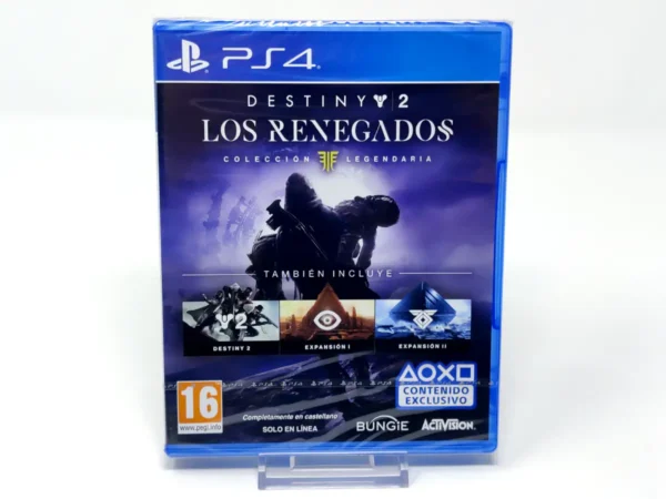 Portada de Destiny 2: Los Renegados (Colección Legendaria) (ESP) (Precintado) para PlayStation 4, edición PAL España, nuevo
