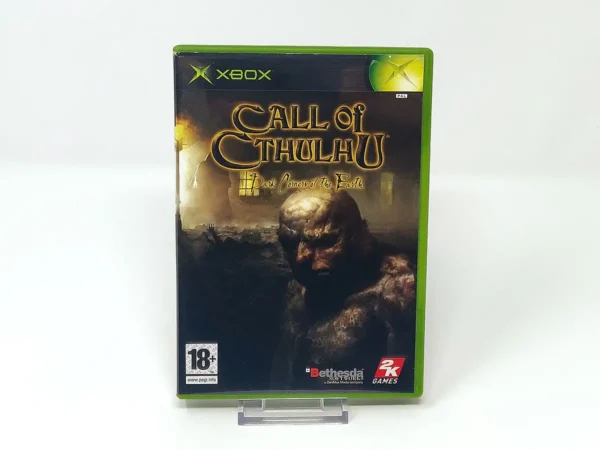 Portada de Call of Cthulhu: Dark Corners of the Earth (ESP) para XBOX, edición PAL España, de segunda mano