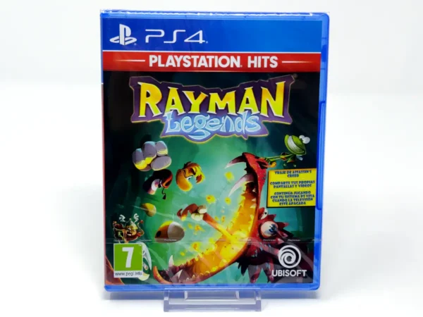 Portada de Rayman Legends (ESP) (PS Hits) (Precintado) para PlayStation 4, edición PAL España, nuevo