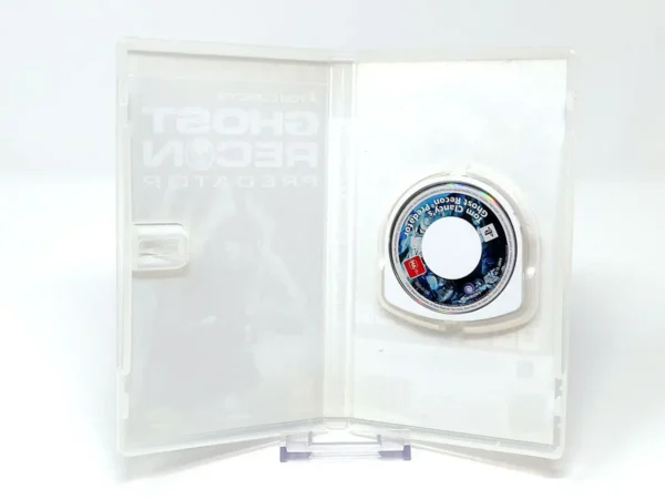Interior del juego Tom Clancy's Ghost Recon: Predator (ESP) (Rebajado) para PSP con disco y manual