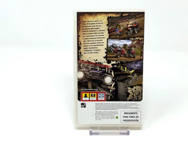 Parte trasera de ATV Offroad Fury Pro (ESP) (Promo) para PSP, edición PAL España