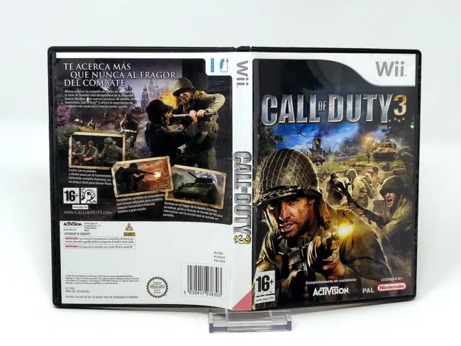Call of Duty 3 (ESP) (Carátula)