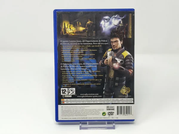 Parte trasera de Ghosthunter (ESP) (Rebajado) para PlayStation 2, edición PAL España