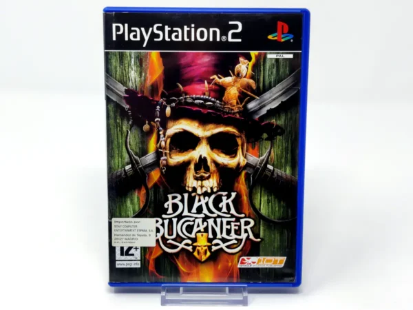 Portada de Black Buccaneer (ESP) para PlayStation 2, edición PAL España, de segunda mano