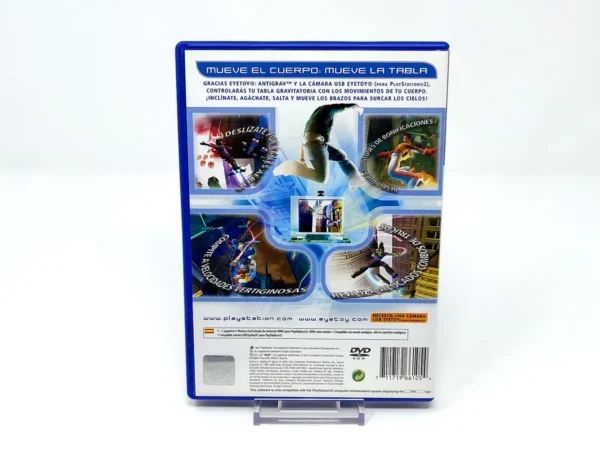 Parte trasera de EyeToy: Antigrav (ESP) (Rebajado) para PlayStation 2, edición PAL España