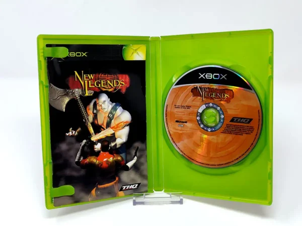 Lateral de la caja de New Legends (ESP) para XBOX