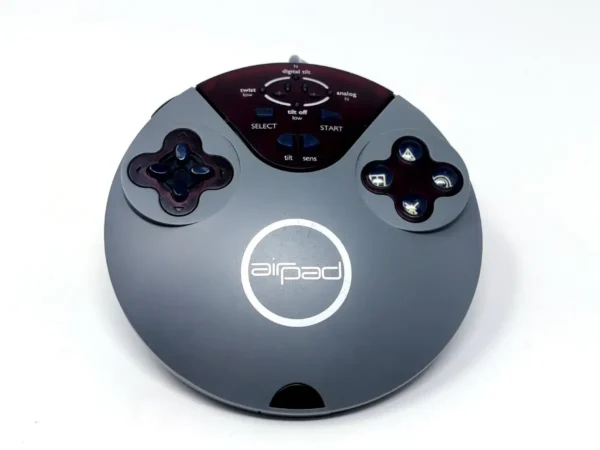 Mando Airpad Gris y Rojo PS1 para PlayStation 1, edición PAL España, de segunda mano