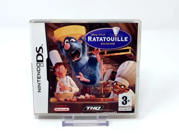 Portada de Ratatouille (ESP) para Nintendo DS, edición PAL España, de segunda mano