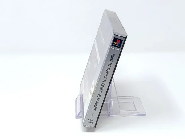 Lateral de la caja de Chase the Express: El Expreso de la Muerte (ESP) (Platinum) para PlayStation 1