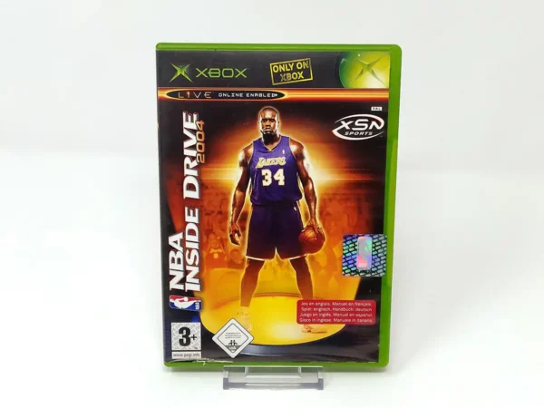 Portada de NBA Inside Drive 2004 (ESP) para XBOX, edición PAL España, de segunda mano