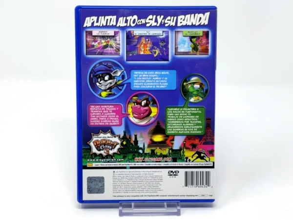 Parte trasera de Sly 2: Ladrones de Guante Blanco (ESP) para PlayStation 2, edición PAL España