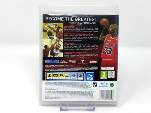 Parte trasera de NBA 2K11 (ITA) (Rebajado) para PlayStation 3, edición PAL Italia