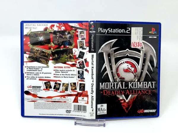 Mortal Kombat: Deadly Alliance (ESP) (Carátula) (Rebajado) para PlayStation 2, edición PAL España, de segunda mano