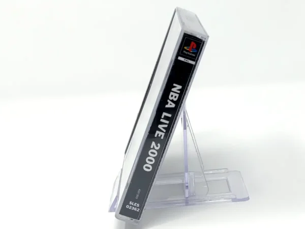 Lateral de la caja de NBA Live 2000 (ESP) para PlayStation 1