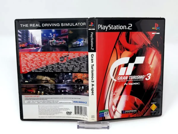 Gran Turismo 3: A-Spec (ESP) (Carátula) para PlayStation 2, edición PAL España, de segunda mano