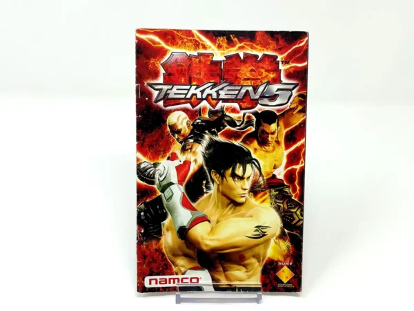 Tekken 5 (ESP) (Manual) para PlayStation 2, edición PAL España, de segunda mano