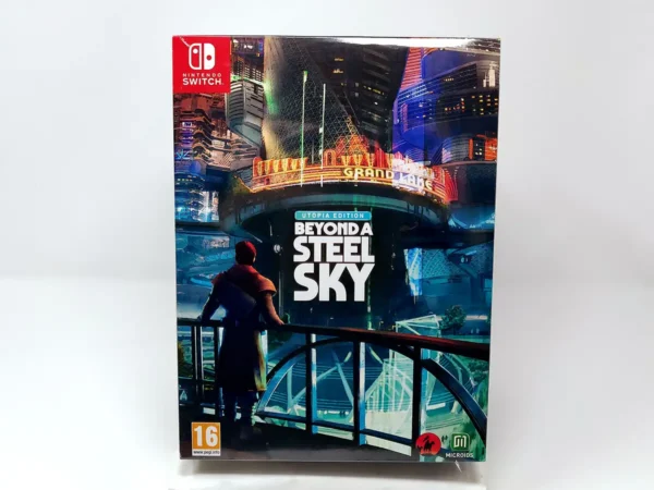 Portada de Beyond a Steel Sky: Utopia Edition (ESP) (Precintado) para Nintendo Switch, edición PAL España, nuevo