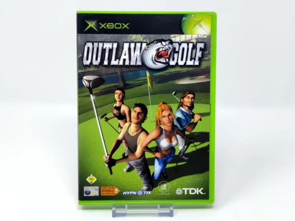 Portada de Outlaw Golf (ESP) para XBOX, edición PAL España, de segunda mano