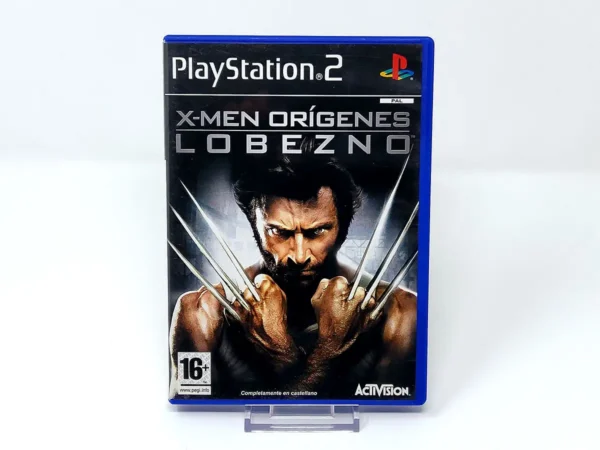 Portada de X-Men Orígenes: Lobezno (ESP) para PlayStation 2, edición PAL España, de segunda mano