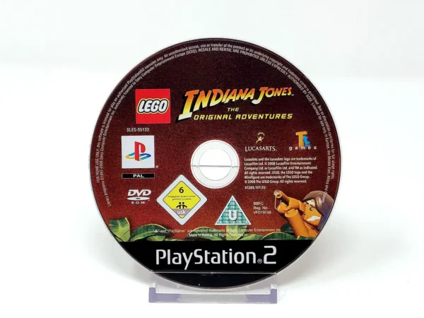 LEGO Indiana Jones: La Trilogía Original (ESP) (Disco) para PlayStation 2, edición PAL España, de segunda mano