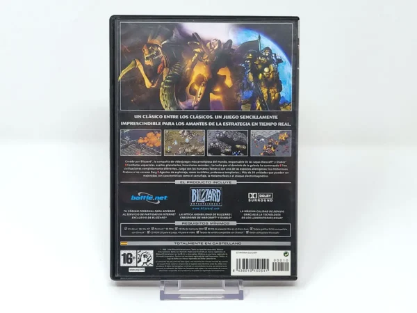 Parte trasera de Starcraft (ESP) para PC
