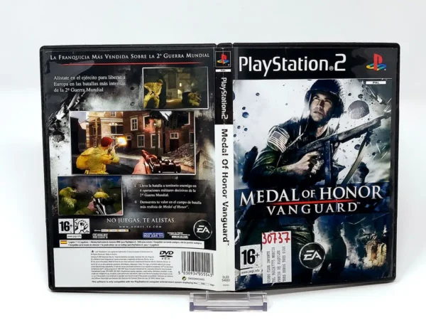 Medal of Honor: Vanguard (ESP) (Carátula) (Rebajado) para PlayStation 2, edición PAL España, de segunda mano