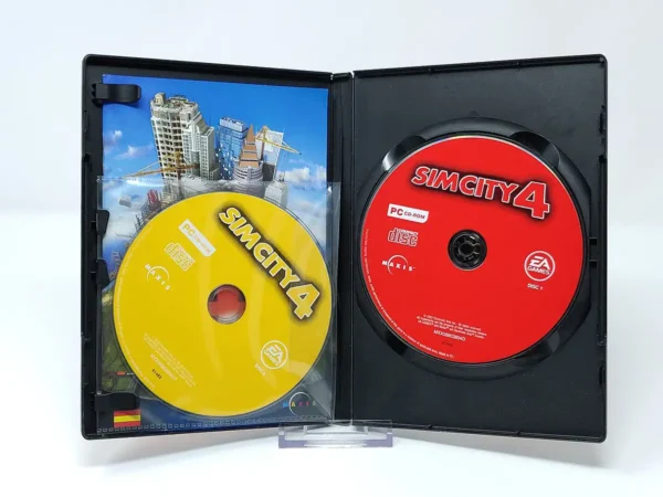 Lateral de la caja de SimCity 4 (ESP) para PC