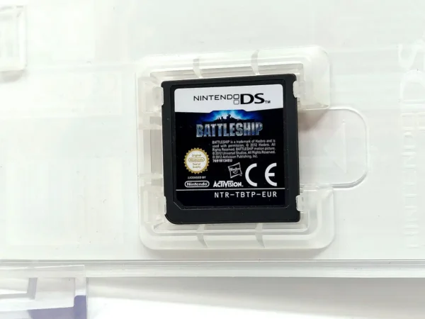 Lateral de la caja de Battleship (ESP) para Nintendo DS