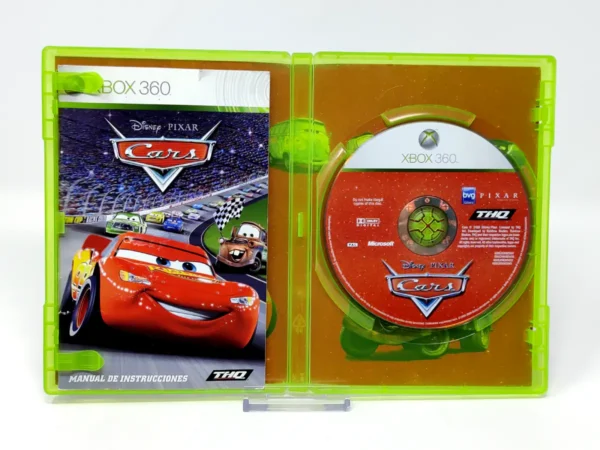 Parte trasera de Disney/Pixar Cars (ESP) (Rebajado) para XBOX 360, edición PAL España
