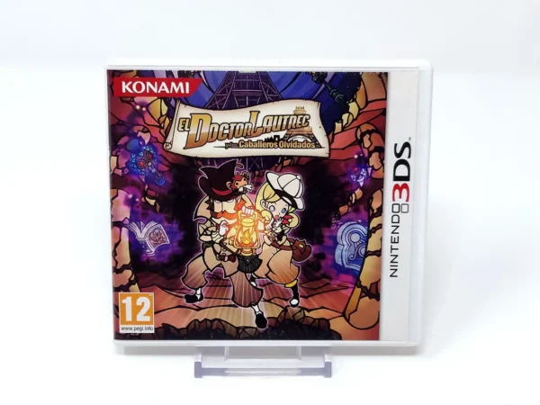 Portada de El Doctor Lautrec y los Caballeros Olvidados (ESP) para Nintendo 3DS, edición PAL España, de segunda mano