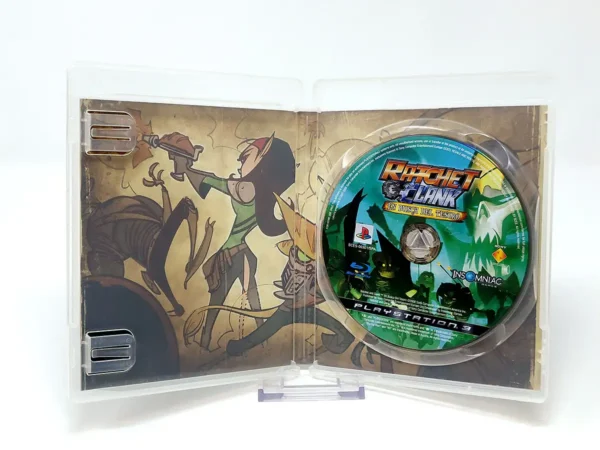 Interior del juego Ratchet & Clank: En Busca del Tesoro (ESP) (Rebajado) para PlayStation 3 con disco y manual