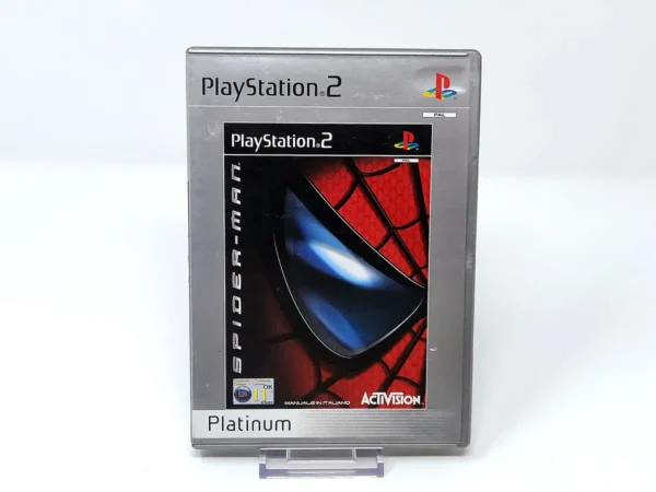 Portada de Spider-Man (ITA) (Platinum) para PlayStation 2, edición PAL Italia, de segunda mano