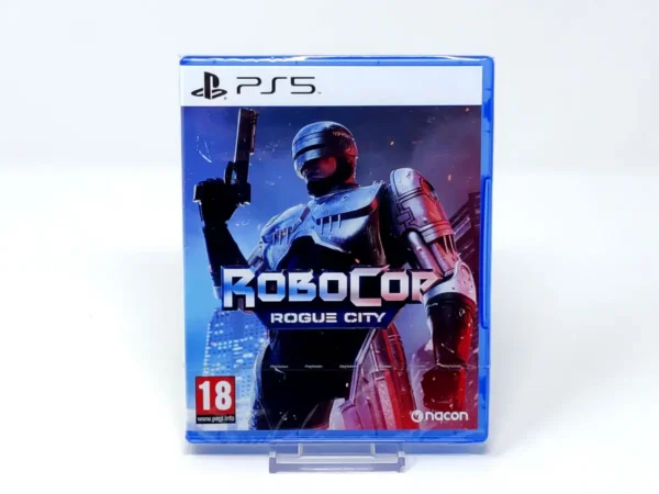 Portada de RoboCop: Rogue City (ESP) (Precintado) para PlayStation 5, edición PAL España, nuevo