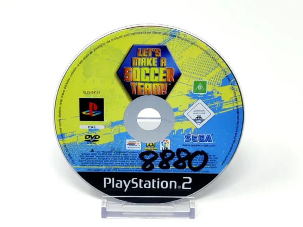 Let's Make a Soccer Team! (ESP) (Disco) (Rebajado) para PlayStation 2, edición PAL España, de segunda mano