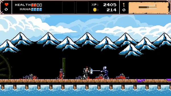Otro detalle del juego Infernax (ESP) para Nintendo Switch