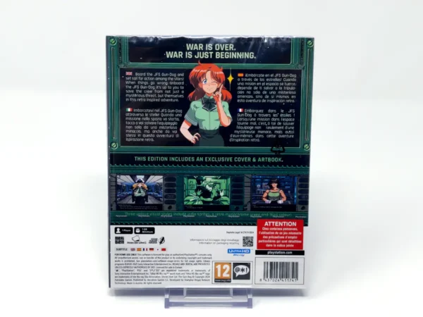 Parte trasera de Stories from Sol: The Gun-Dog (Starship Edition) (ESP) (Precintado) para PlayStation 5, edición PAL España