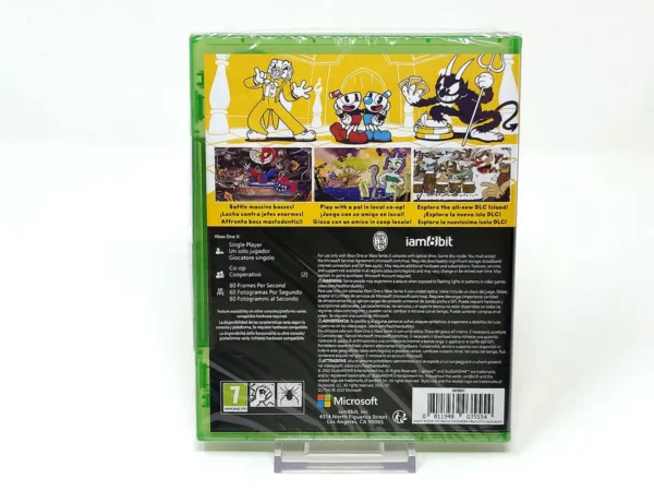 Parte trasera de Cuphead (ESP) (Precintado) para XBOX One / Series X/S, edición PAL España