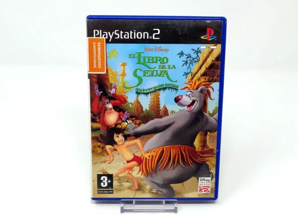 Portada de Walt Disney's El Libro de la Selva: Muévete con Ritmo (ESP) (Rebajado) para PlayStation 2, edición PAL España, de segunda mano