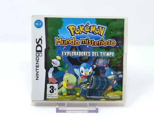 Portada de Pokémon Mundo misterioso: Exploradores del Tiempo (ESP) para Nintendo DS, edición PAL España, de segunda mano