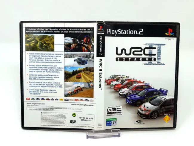 WRC II Extreme (ESP) (v2) (Carátula)