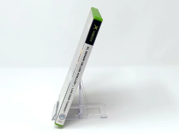 Lateral de la caja de El Señor de los Anillos: Las Dos Torres (ESP) para XBOX